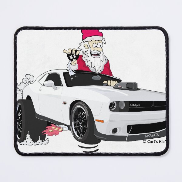 Item preview, White car designed and sold by Curt's KarToons.