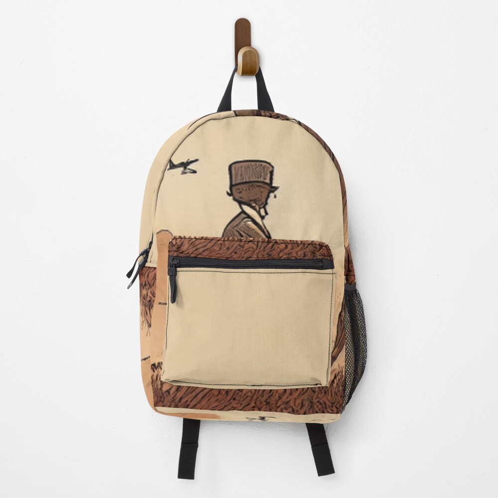 Vista previa del artículo con la obra «Mochila», diseñado y vendido por ComicsFactory.