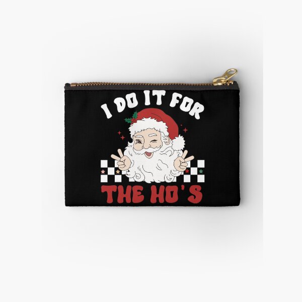 Item preview, I Do It For The Hos Christmas Retro Groovy Santa Claus designed and sold by Tatus Brinal.