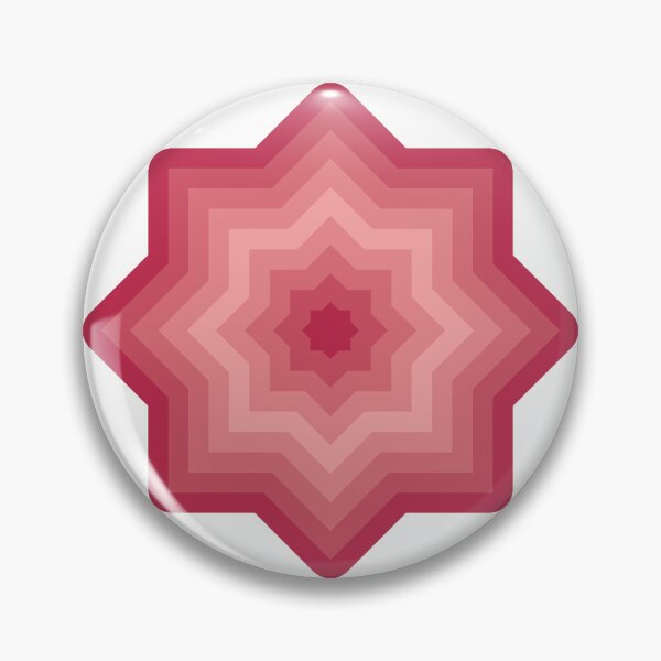 Item preview, Viva Magenta Murex Shell Abstract Star Pattern designed and sold by PatternSalad.