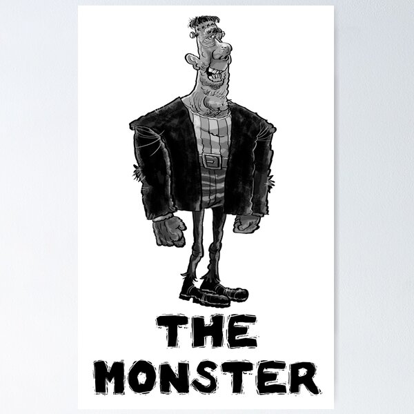 Item preview, FRANK THE MONSTER! designed and sold by MarceloFerreira.