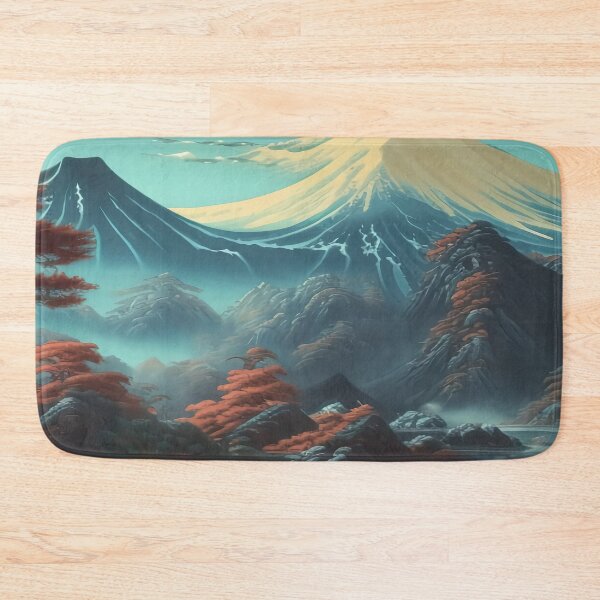 Item preview, Japanese style landscape - Mountains designed and sold by DJsworld.