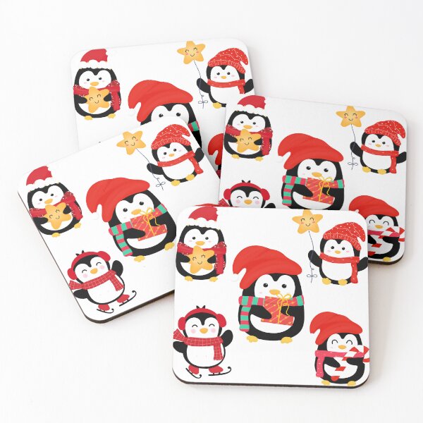 Item preview, Fun Winter Penguin Pattern designed and sold by Merigold.