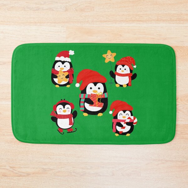 Item preview, Fun Winter Penguin Pattern designed and sold by Merigold.