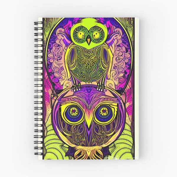 Item preview, Psychedelic Owl Acid Vibes 1 designed and sold by Benito Del Ray.