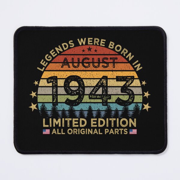 Item preview, Legends Were Born In August 1943 Limited Edition Patriotic designed and sold by cssdru.