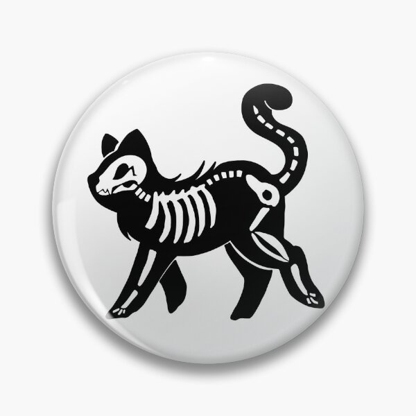 Item preview, Skeleton cat designed and sold by Violets-Designs.