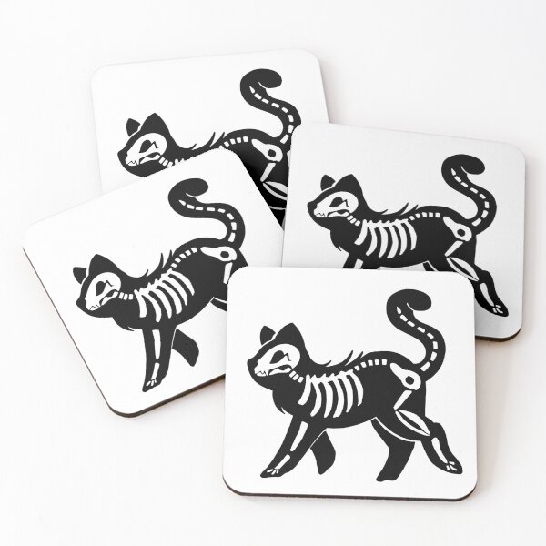 Item preview, Skeleton cat designed and sold by Violets-Designs.