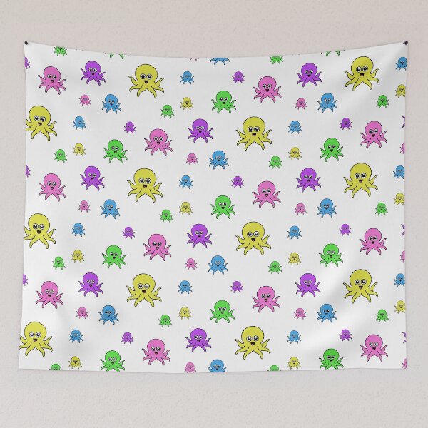 Item preview, Octopia-art stickers drawing designed and sold by Blondiabshop.