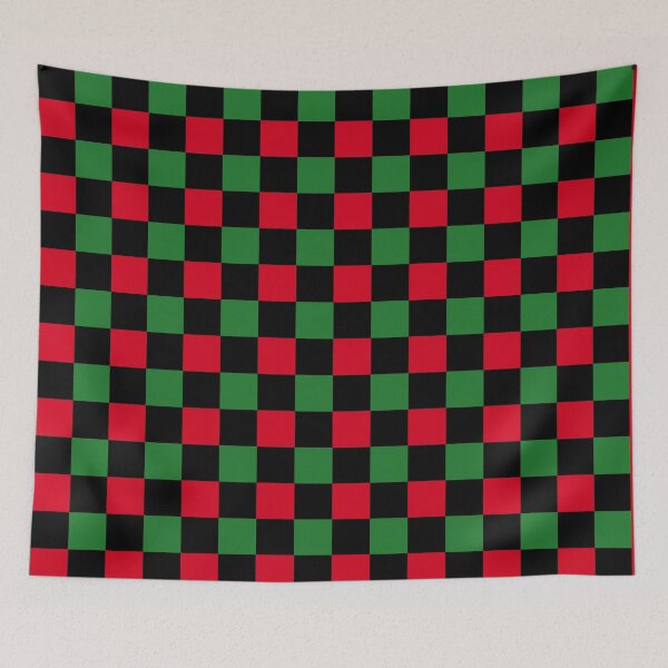 Item preview, classic emo chequered pattern Christmas (1) designed and sold by kiippers.