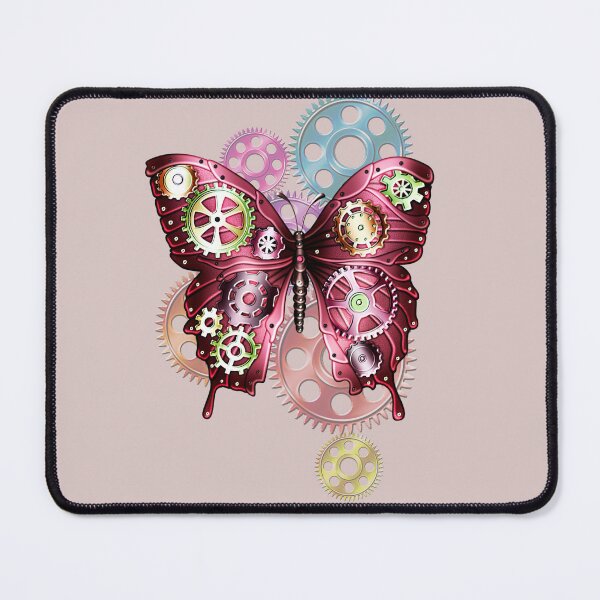 Item preview, Steampunk gears and butterfly designed and sold by Gothic Fantasy.
