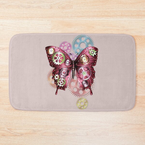 Item preview,    Steampunk gears and butterfly designed and sold by Gothic Fantasy.
