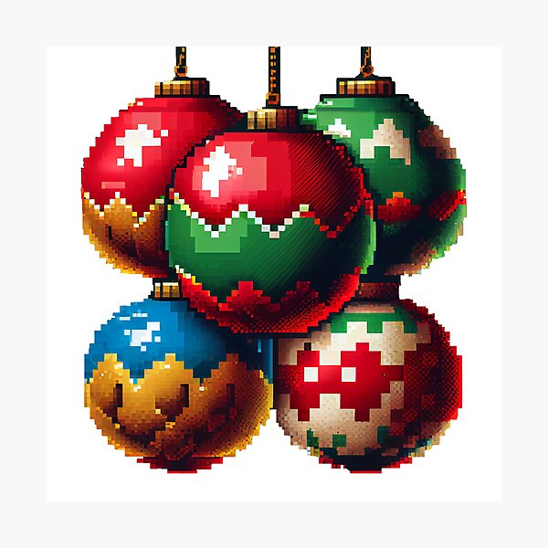Item preview, Christmas balls. 2 designed and sold by Pixelarium.