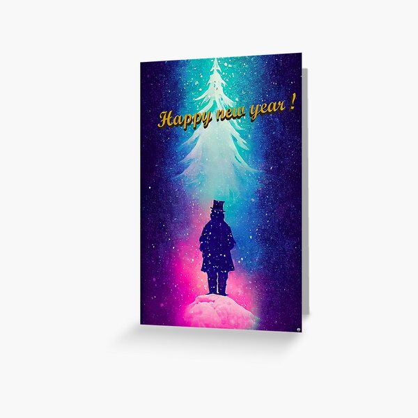 New Year's Day 2023 greeting card Greeting Card