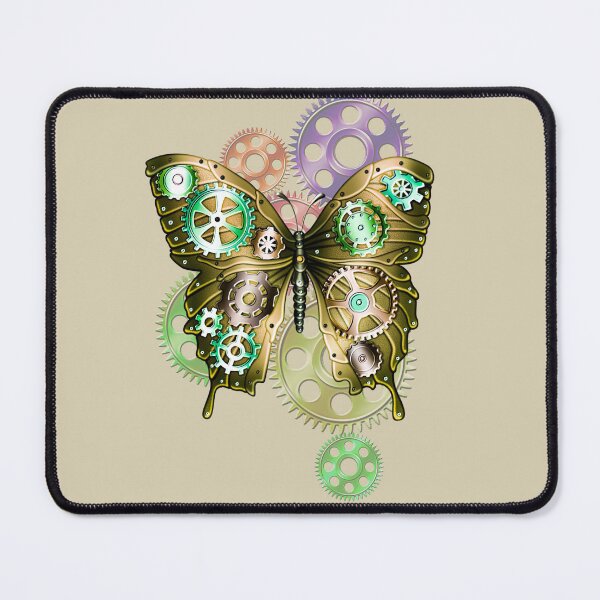 Item preview, Steampunk gears and butterfly designed and sold by Gothic Fantasy.