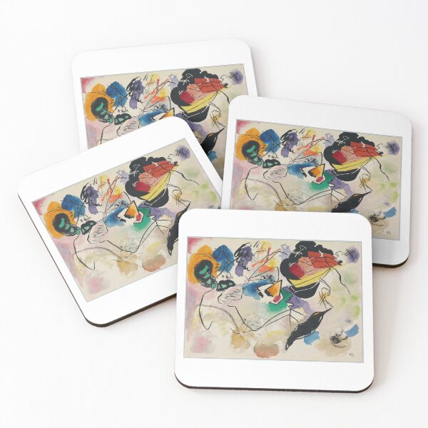 Item preview, Wassily Kandinsky Entwurf zu ‘Komposition VII’ (1913) | Wassily Kandinsky Paintings designed and sold by TeeARTHY.