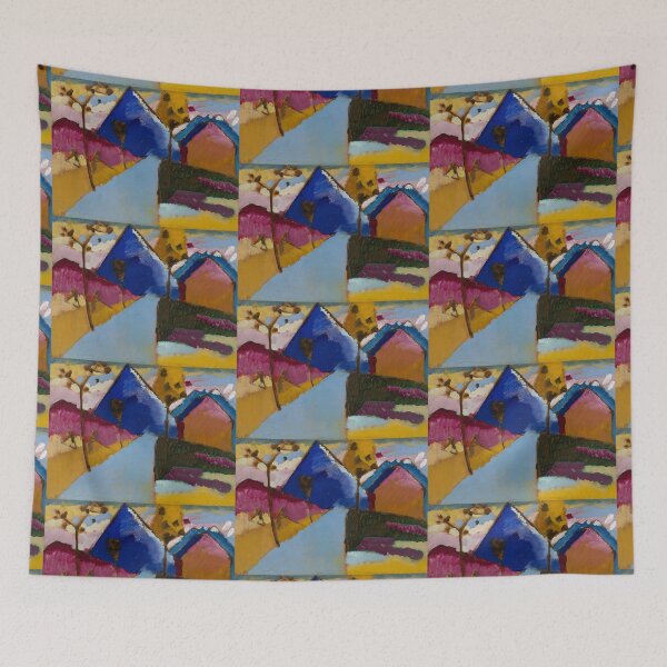 Item preview, Wassily Kandinsky Kochel – Straight Street (1909) | Wassily Kandinsky Paintings designed and sold by TeeARTHY.
