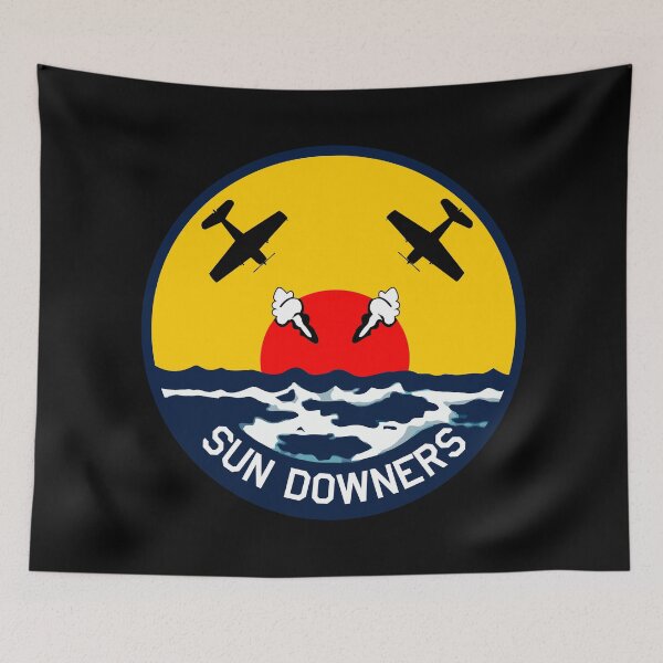 Item preview, USN VF-111 Fighter Squadron - Sundowners - Clean Style designed and sold by pzd501.