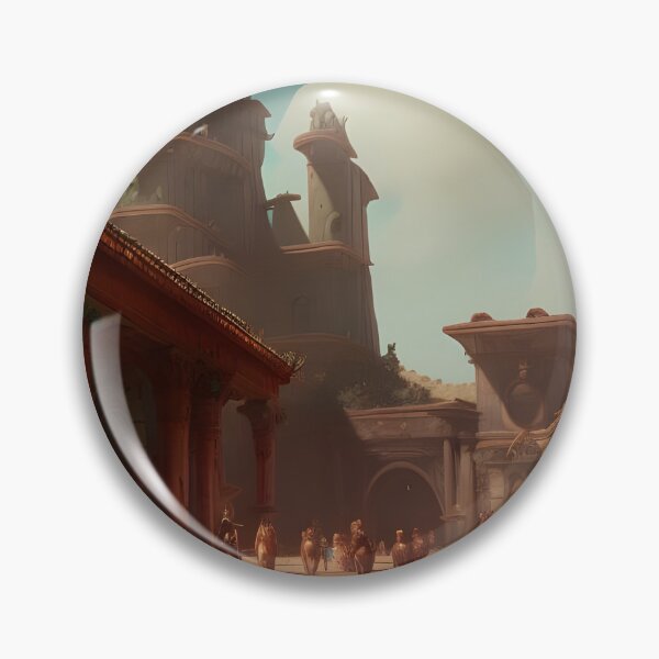 Item preview, Grand entering to a market | Conceptual Art designed and sold by WhereIsTheArt.