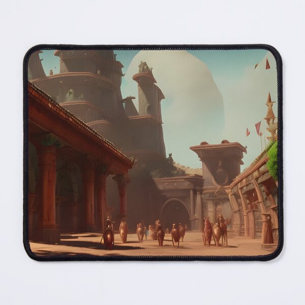 Item preview, Grand entering to a market | Conceptual Art designed and sold by WhereIsTheArt.