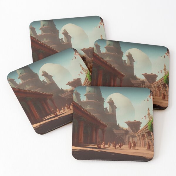 Item preview, Grand entering to a market | Conceptual Art designed and sold by WhereIsTheArt.