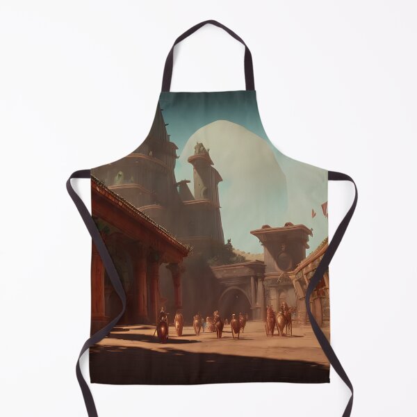 Item preview, Grand entering to a market | Conceptual Art designed and sold by WhereIsTheArt.