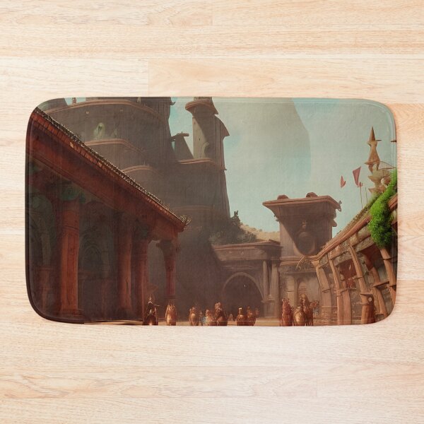 Item preview, Grand entering to a market | Conceptual Art designed and sold by WhereIsTheArt.