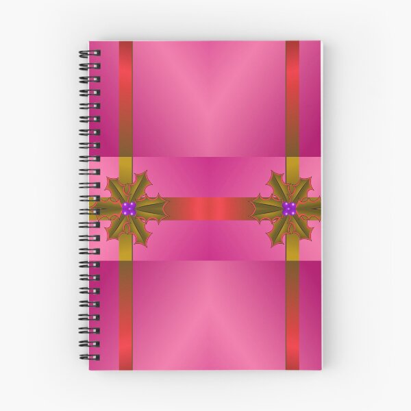 Item preview, Pink Christmas Holly Ribbon Wrap designed and sold by Prawny.