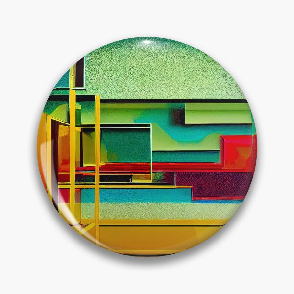 Item preview, Abstract Pop Art: Colorful 3D Cubism Design designed and sold by factory88.