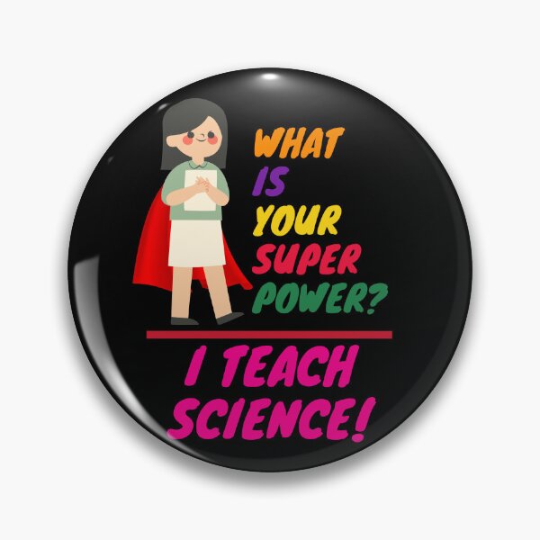 Item preview, What's Your Superpower Science Teacher Superhero designed and sold by superteachers.