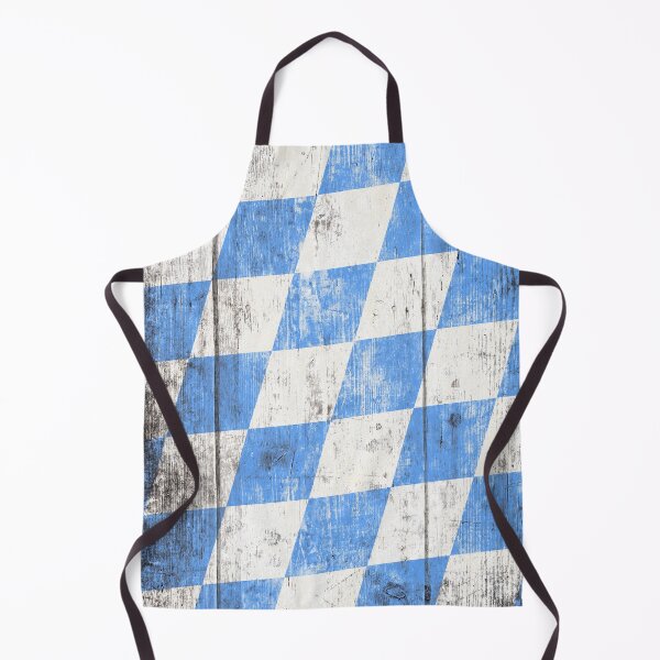 Item preview, oktoberfest with blue and white rhombus pattern wooden designed and sold by Pattern1design.