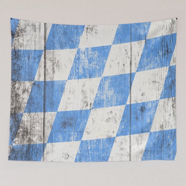 Item preview, oktoberfest with blue and white rhombus pattern wooden designed and sold by Pattern1design.