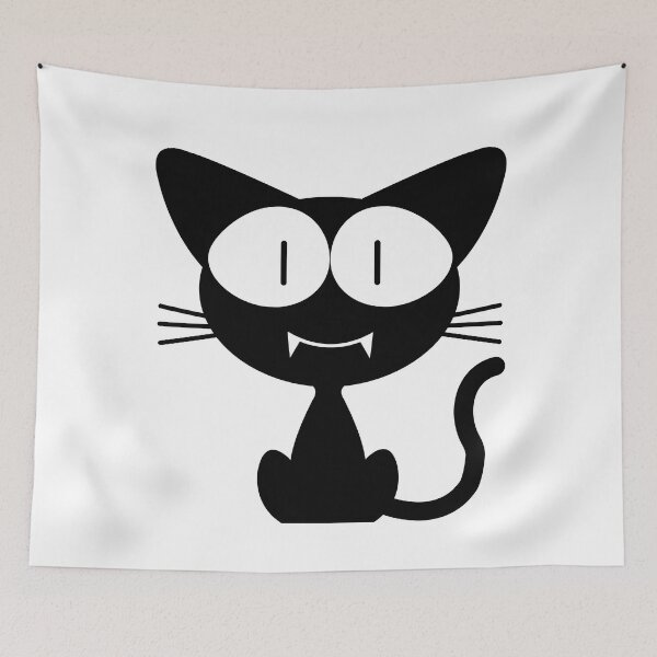 Item preview, Meow vampire kawaii cat designed and sold by KeepItSimple089.