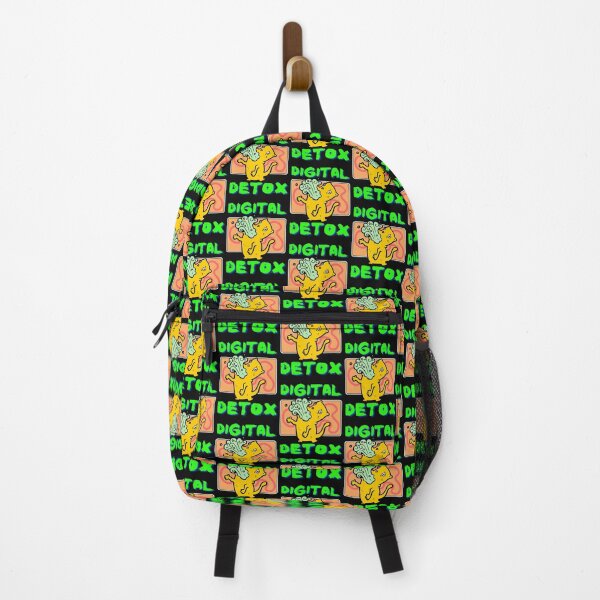 Item preview, DIGITAL DETOX CRAZY YELLOW CAT designed and sold by NOMADIC ART.