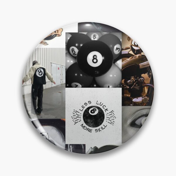 Item preview, 8ball aesthetic collage designed and sold by morgananjos.