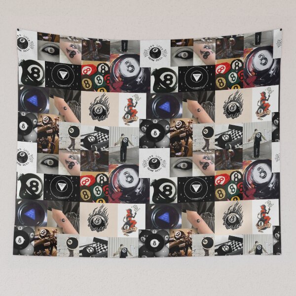 Item preview, 8ball aesthetic collage designed and sold by morgananjos.
