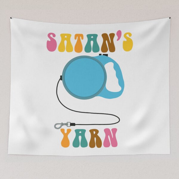 Item preview, Satan’s Yarn Funny Veterinary  designed and sold by BlackCatArtBB.