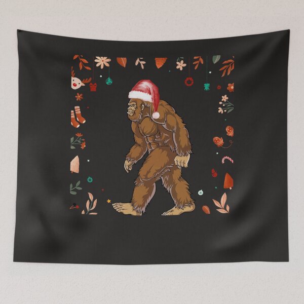 Item preview, Bigfoot Christmas Tree Lights Xmas Boys Men Sasquatch Lovers designed and sold by shopping new.