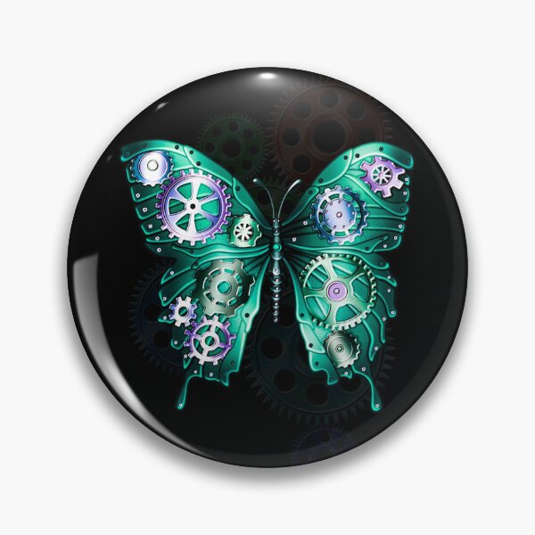 Item preview, Engranajes y mariposas Steampunk designed and sold by Gothic Fantasy.