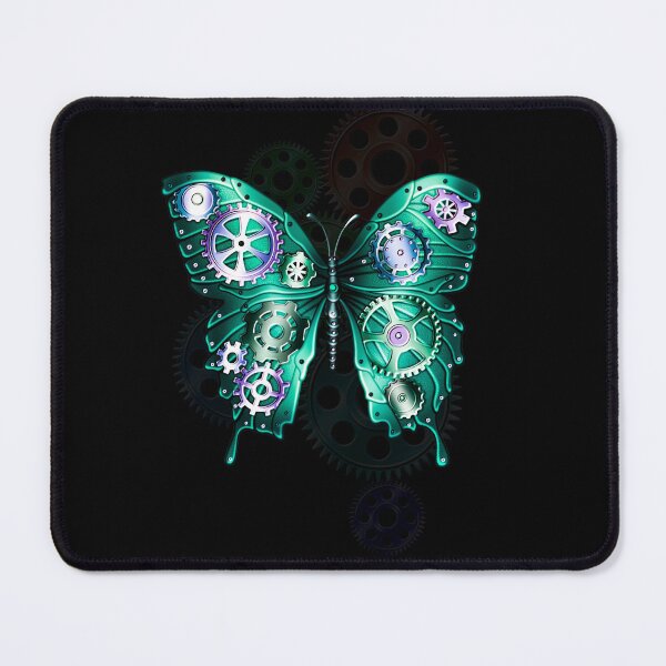 Item preview, Steampunk gears and butterfly designed and sold by Gothic Fantasy.