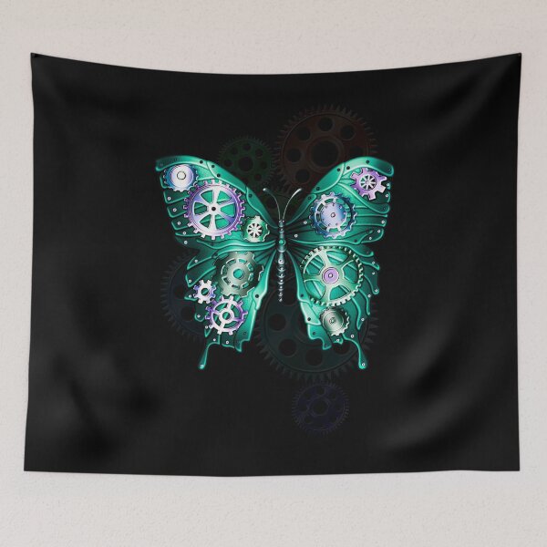 Item preview, Engranajes y mariposas Steampunk designed and sold by Gothic Fantasy.