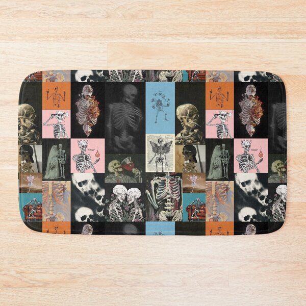 Item preview, skeleton aesthetic collage designed and sold by morgananjos.