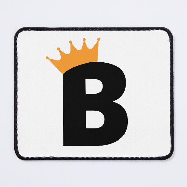Item preview, Crowned Monogram Letter B designed and sold by Coffee Lifestyle.