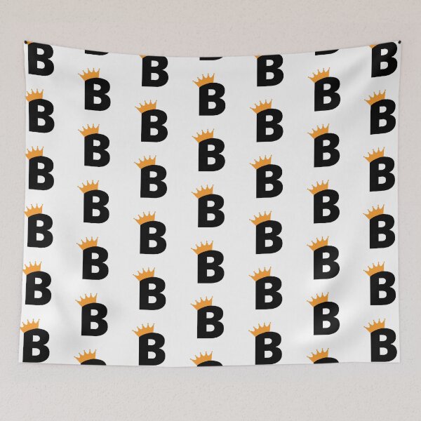 Item preview, Crowned Monogram Letter B designed and sold by Coffee Lifestyle.