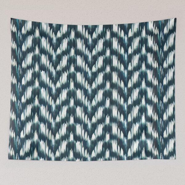 Item preview, Chevron Ikat  designed and sold by Honey Crystal Fashion and Homegoods .