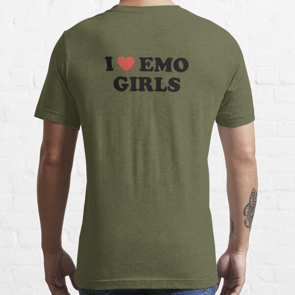 I Love Emo Girls Essential T-Shirt for Sale by atoprac59