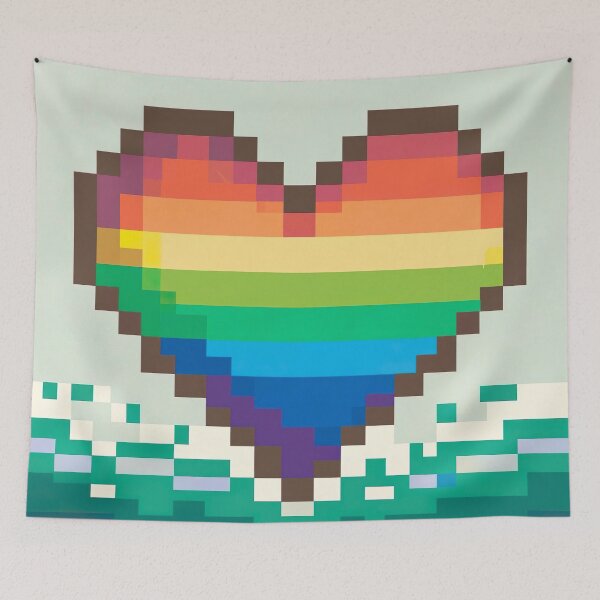 Item preview, Pixel heart  designed and sold by The boys.
