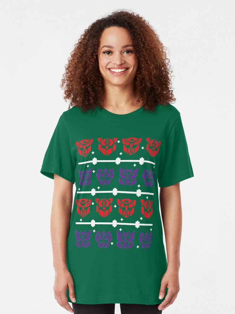 transformers christmas sweater
