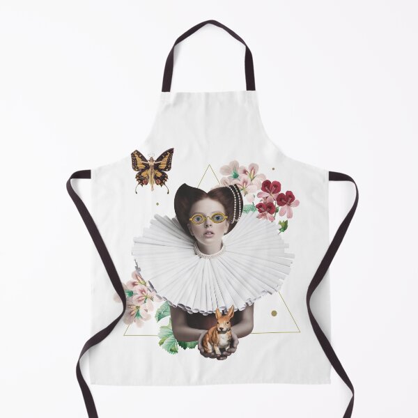 Item preview, Child queen with rabbit and butterfly surrounded by flowers designed and sold by Rob-Son.