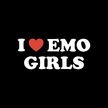 I Love Emo Girls Essential T-Shirt for Sale by atoprac59